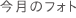 �����̃t�H�g