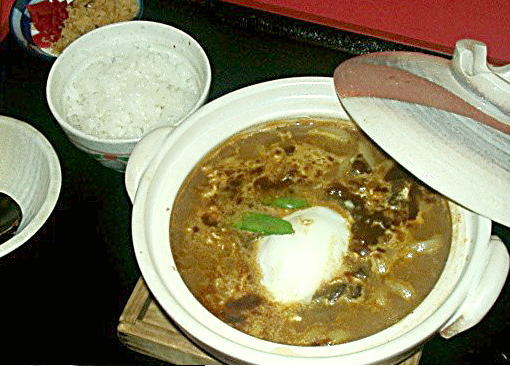 カレー鍋うどん