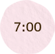 7:00