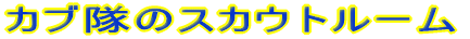 �J�u���̃X�J�E�g���[��